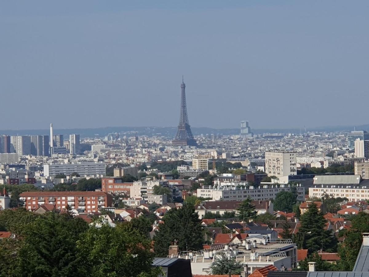 Exige Home - Charmant 2 Pieces Vue Tour Eiffel Châtillon Dış mekan fotoğraf